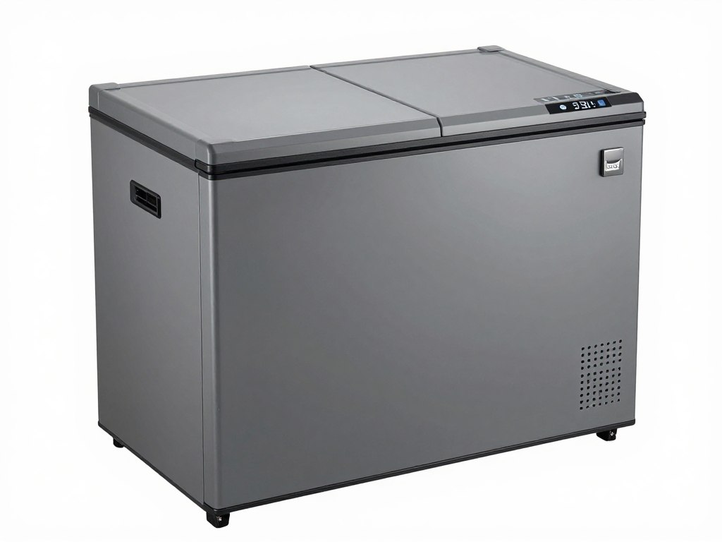 BougeRV 12V Refrigerator 73 Quart large capacity chest freezer for families