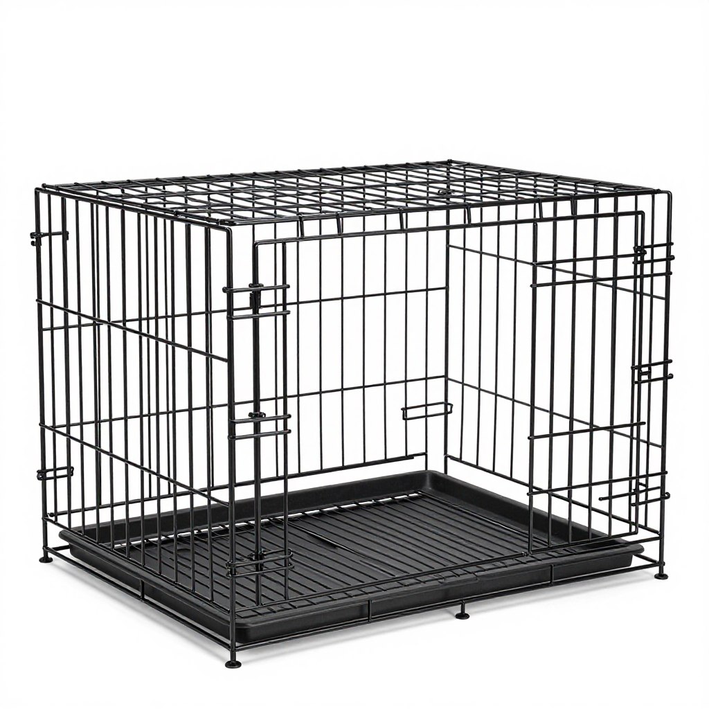 collapsible wire pet crate