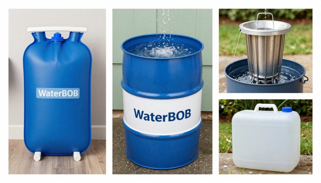 emergency water sources bathtub storage rain collection hurricane preparedness