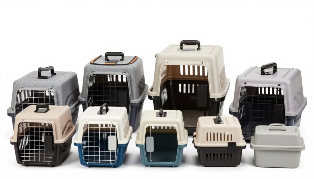 pet carriers and crates for emergency evacuation