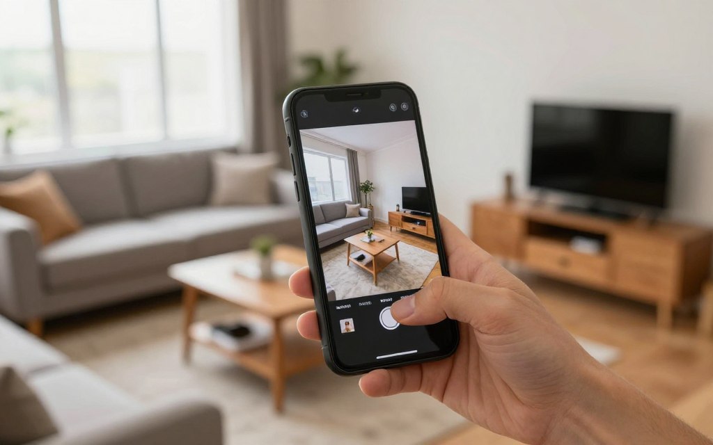 renters documenting apartment belongings for insurance before hurricane season