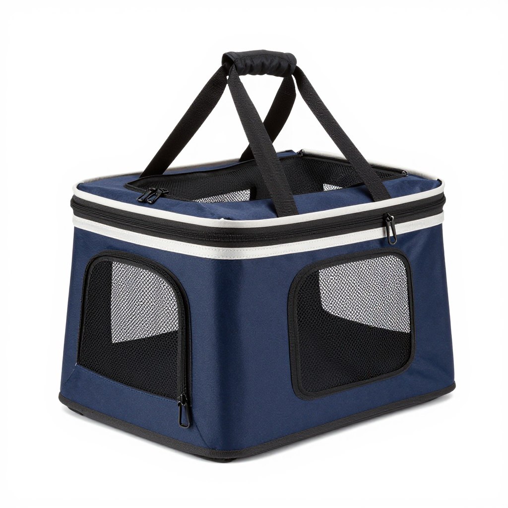 soft sided cat carrier with mesh windows