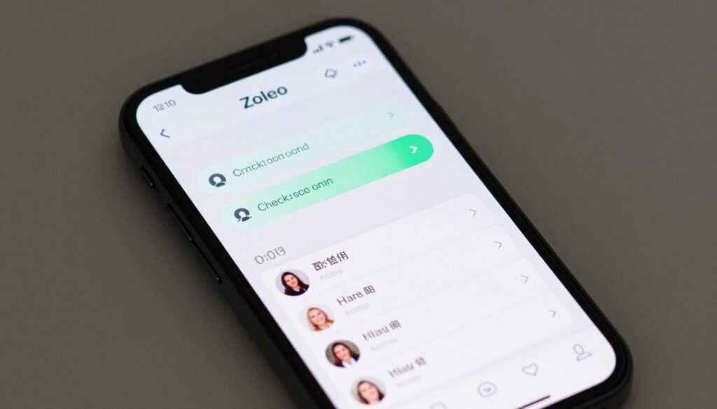 zoleo smartphone app showing check-in message automation features